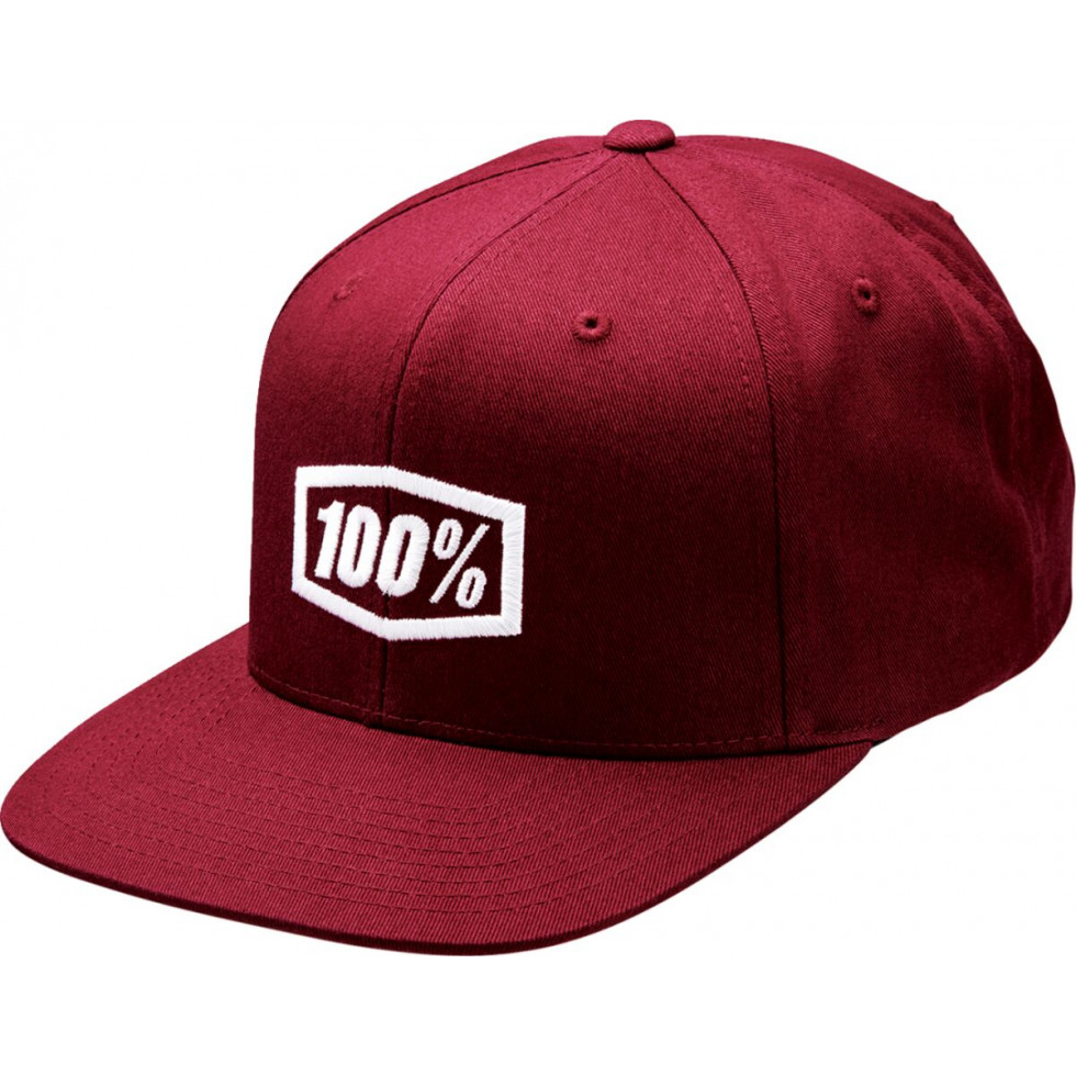 100% Icon Snapback Cap