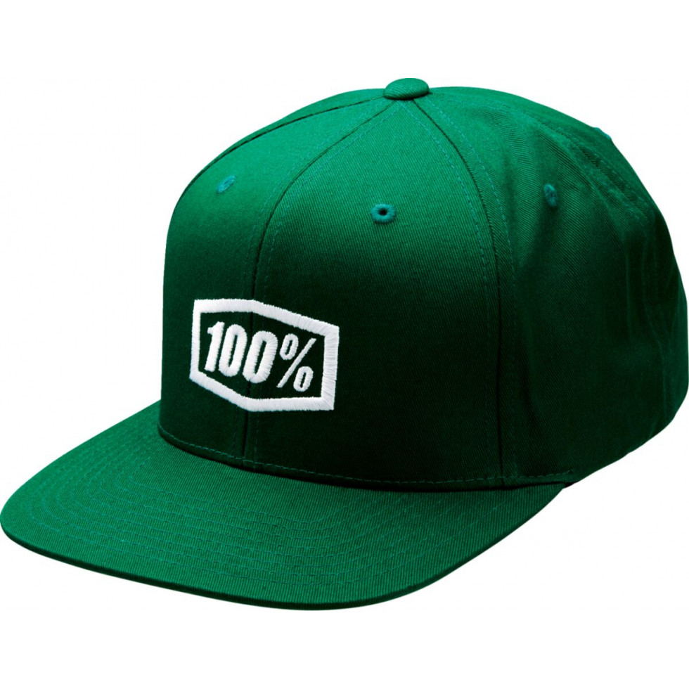 100% Icon Snapback Cap