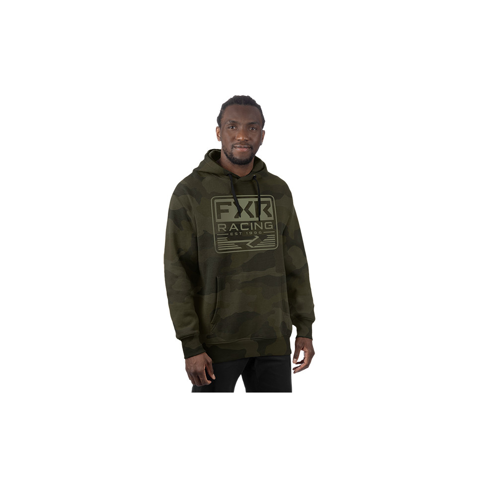 FXR Unisex Emblem Cotton Pullover Hoodie