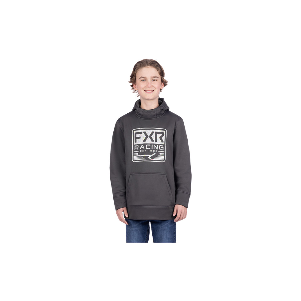 FXR Youth Emblem Tech Pullover Hoodie