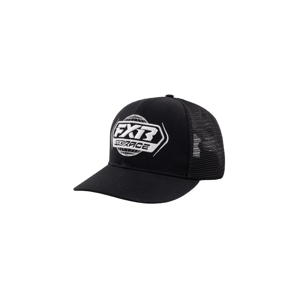 FXR Race Div Hat black white Adult