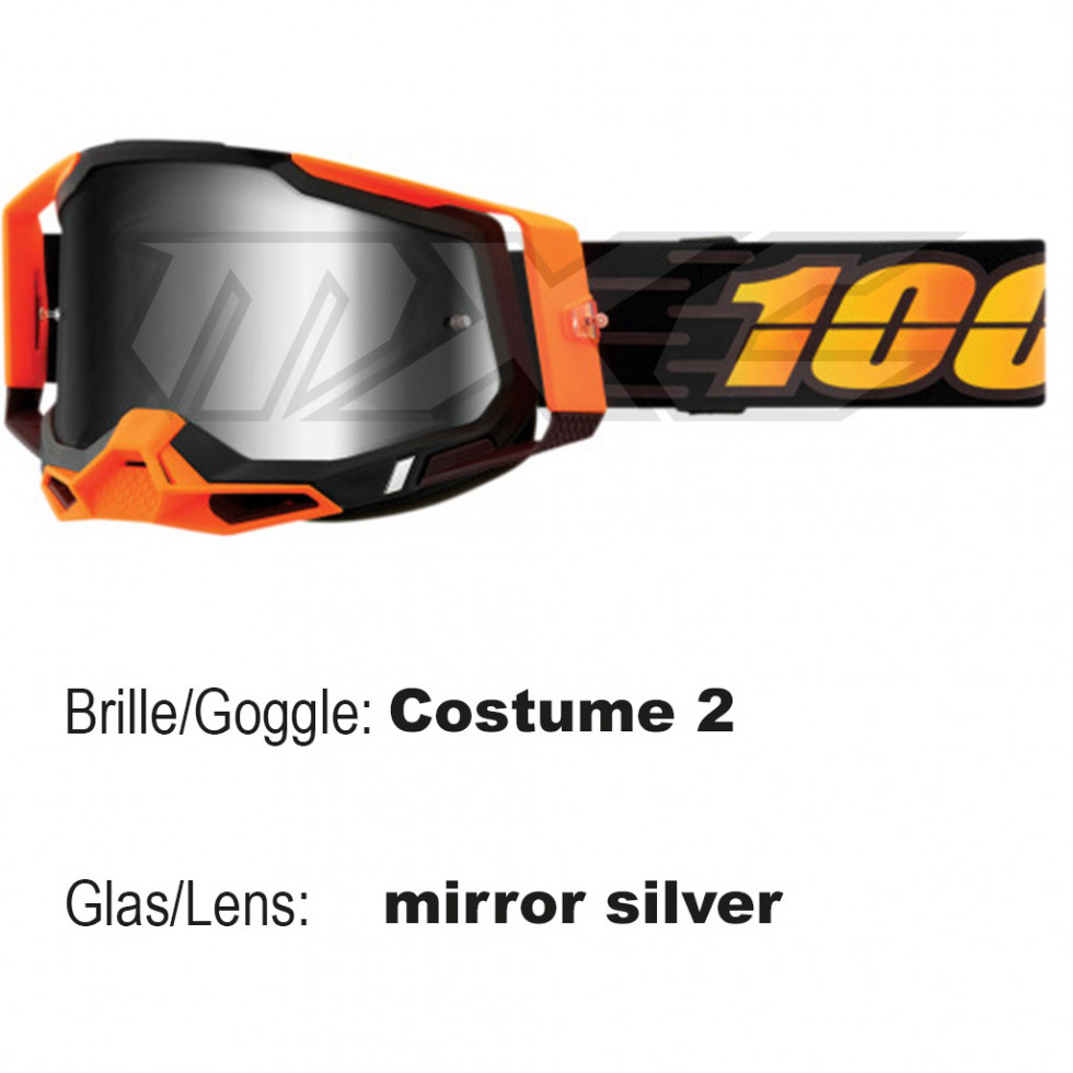 100% Racecraft 2 Goggle im Motocross Enduro Shop MXC GmbH