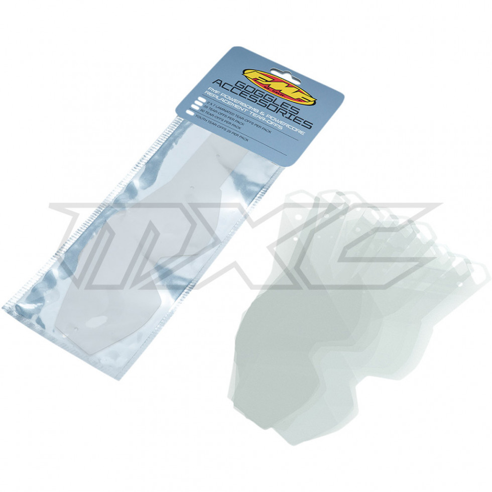 FMF Youth 20 Stück Standard Tear Offs by 100%
