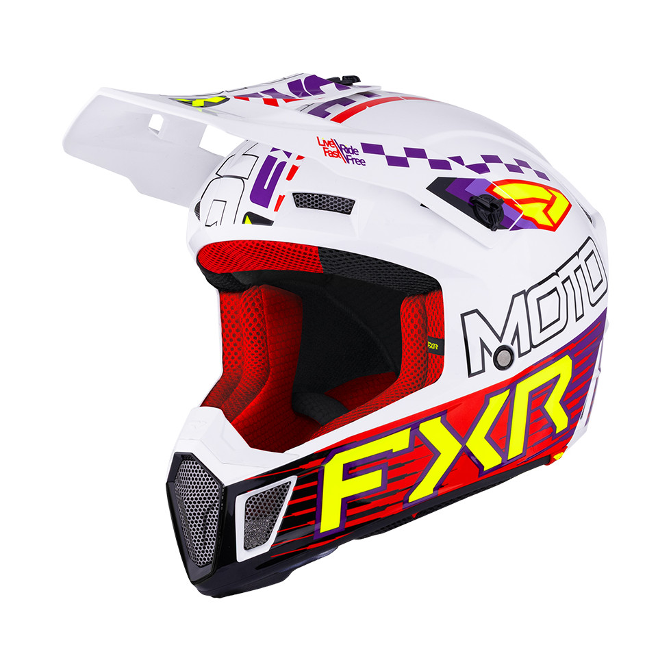 FXR Clutch Race Div Helmet