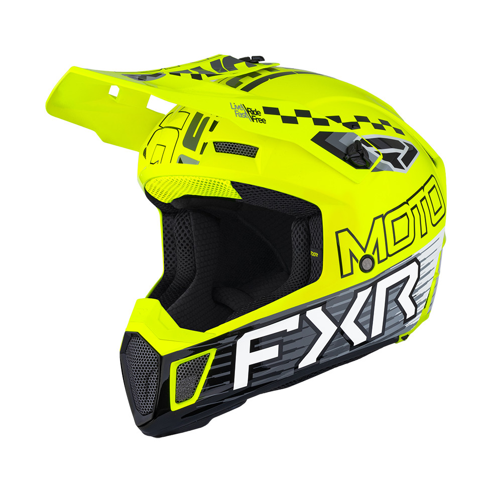 FXR Clutch Race Div Helmet
