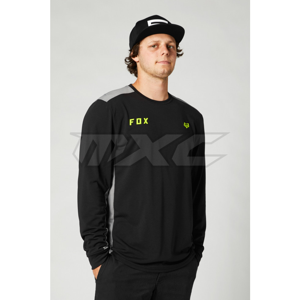 FOX Starter LS Top black XXL