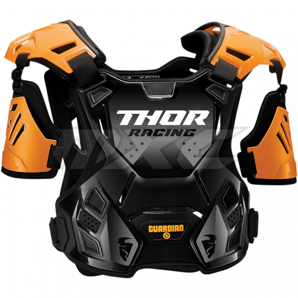 Thor Guardian S20 Roost Deflector black orange M/L Beschädigt