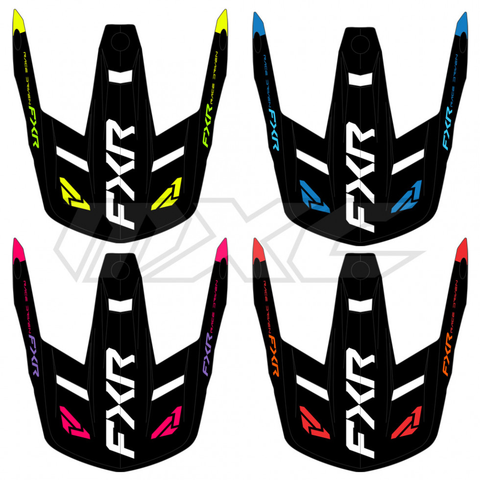 FXR Clutch Helmet Peak