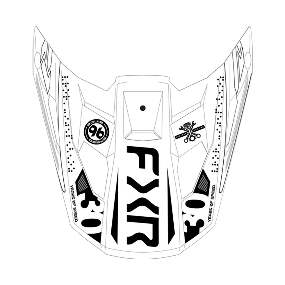 FXR Apex Mips Helmet Peak