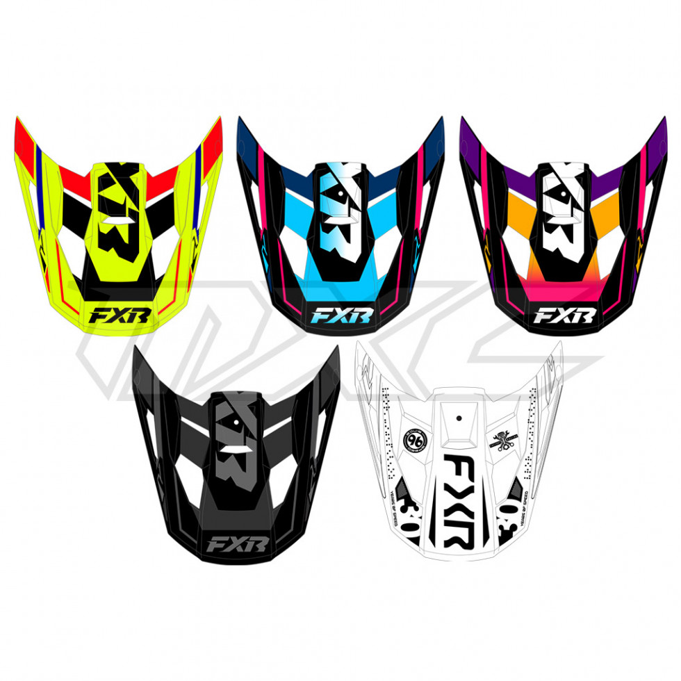 FXR Apex Mips Helmet Peak