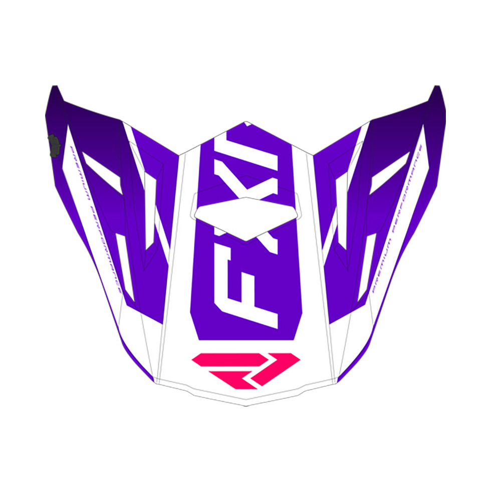 FXR Helium Alpha Mips Helmet Peak