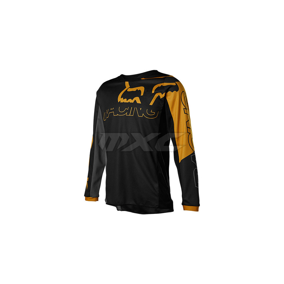 FOX Youth 180 Skew Jersey black gold YS