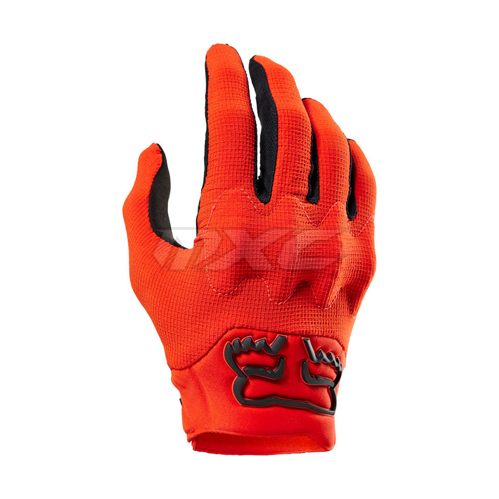 FOX Bomber Light CE Glove orange flame XL
