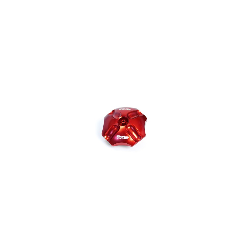 Red Ergal fuel tank cap '05-'12
