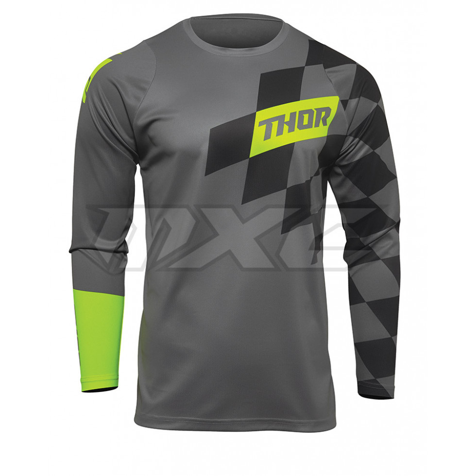 Thor Sector Birdrock Jersey gray acid XXL