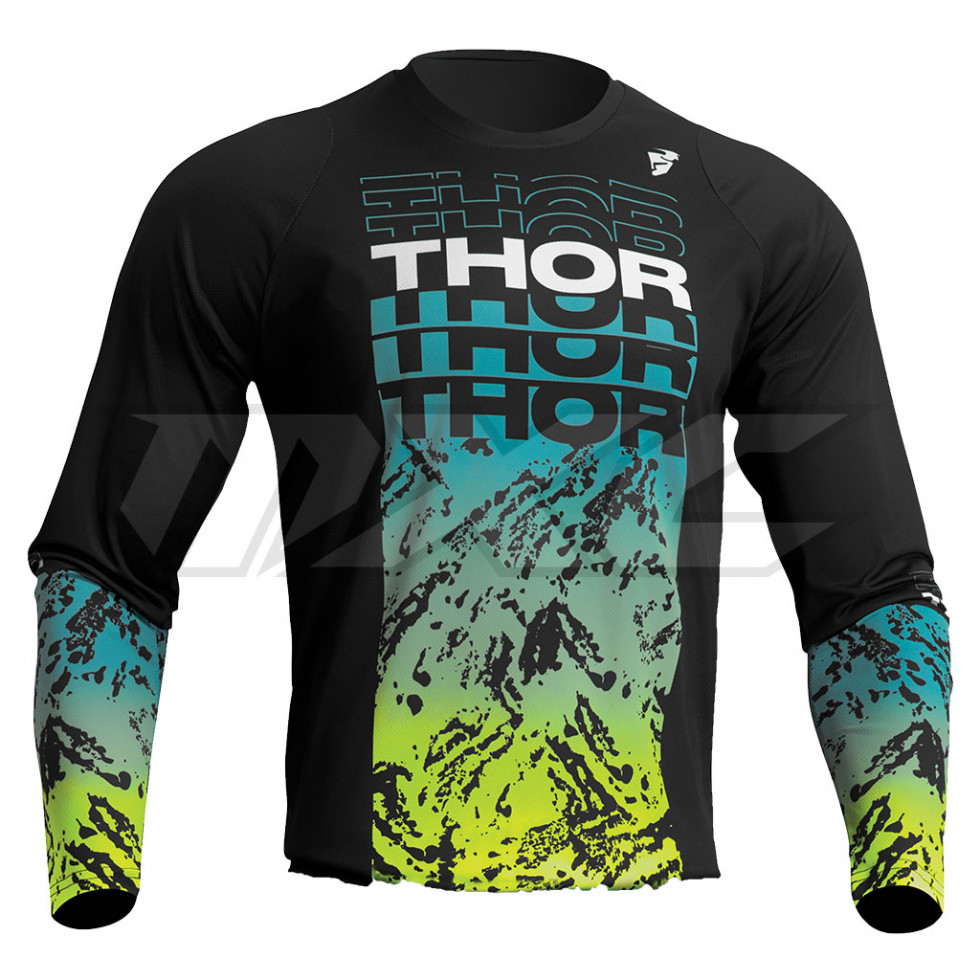 Thor Sector Atlas Jersey black teal L