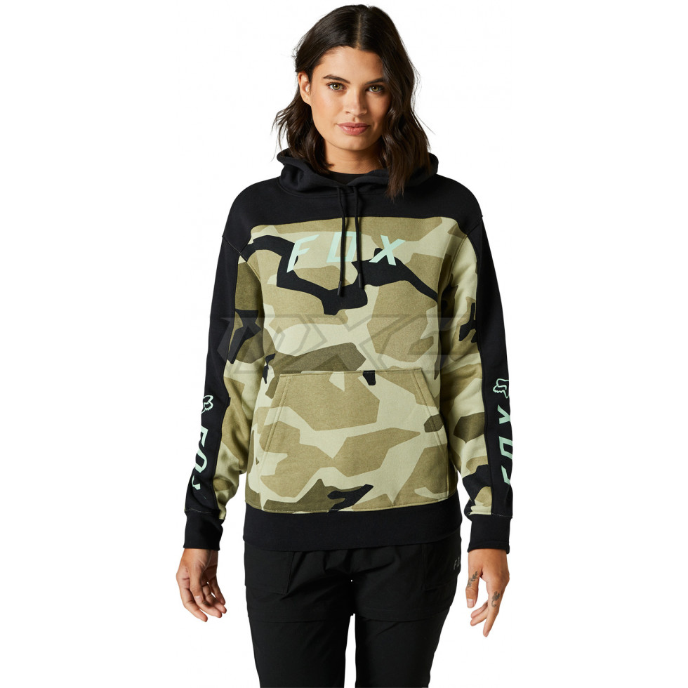 FOX Women Bnkr Pullover Fleece silver blue S