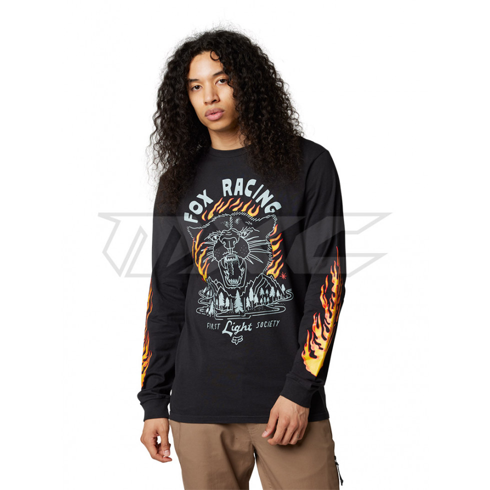 FOX Parkerboss LS Premium T-Shirt black M
