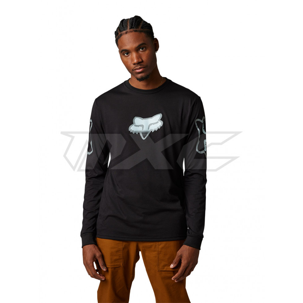 FOX Vizen LS Tech T-Shirt black M