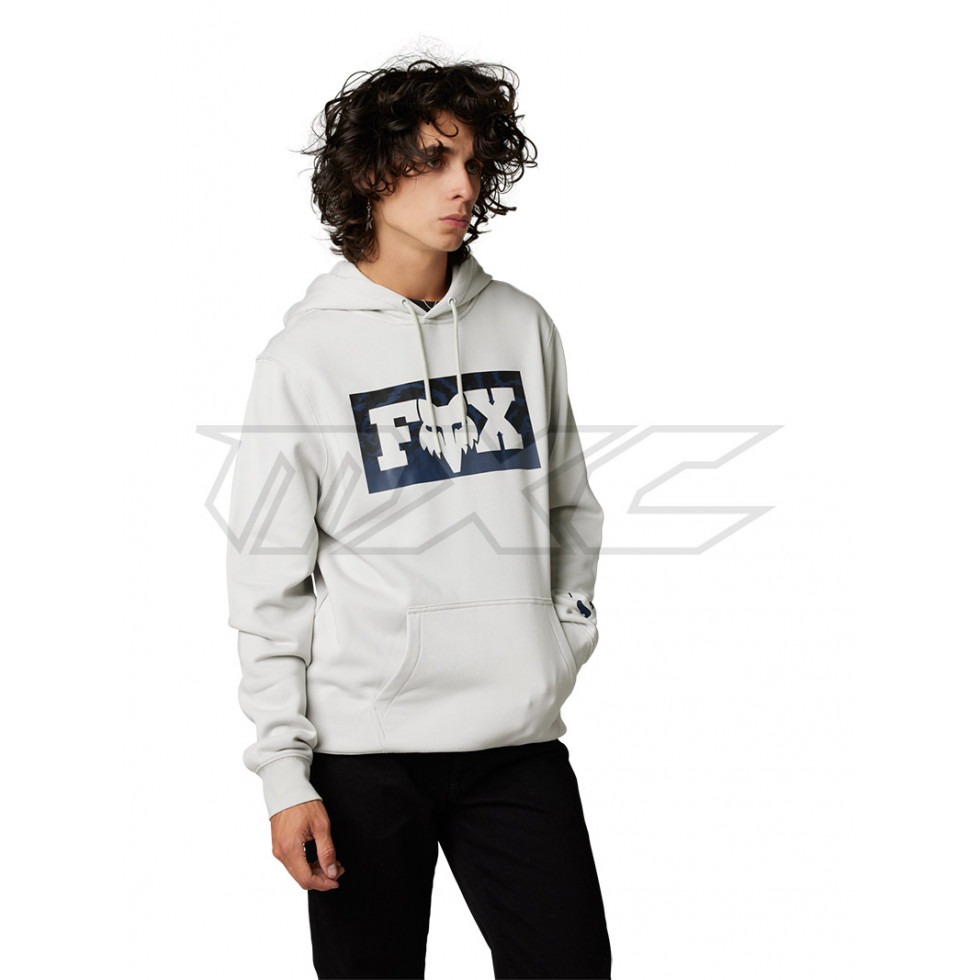 FOX Nuklr Pullover Fleece light grey M