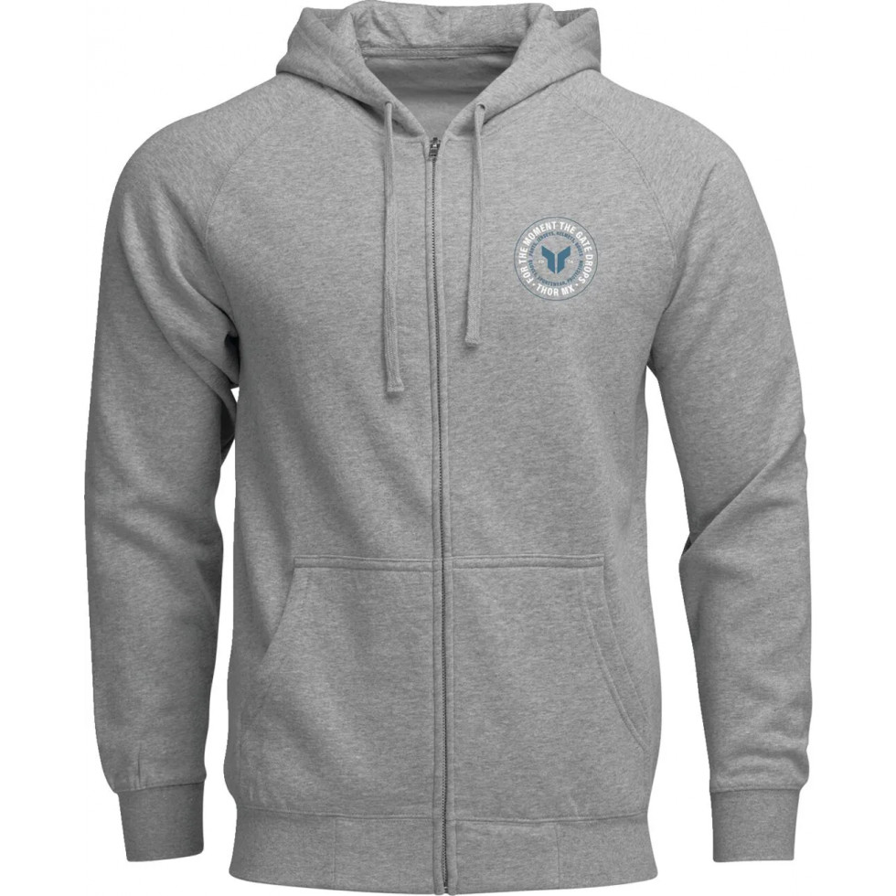 Thor Badge Zip Up Hoodie