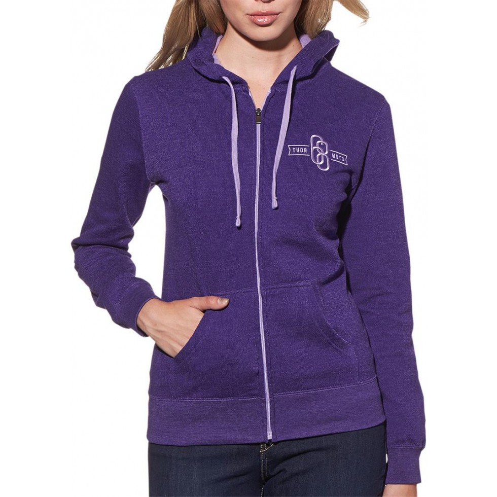 Thor Fleece Zip- Up S15 Women Masterlink purple L
