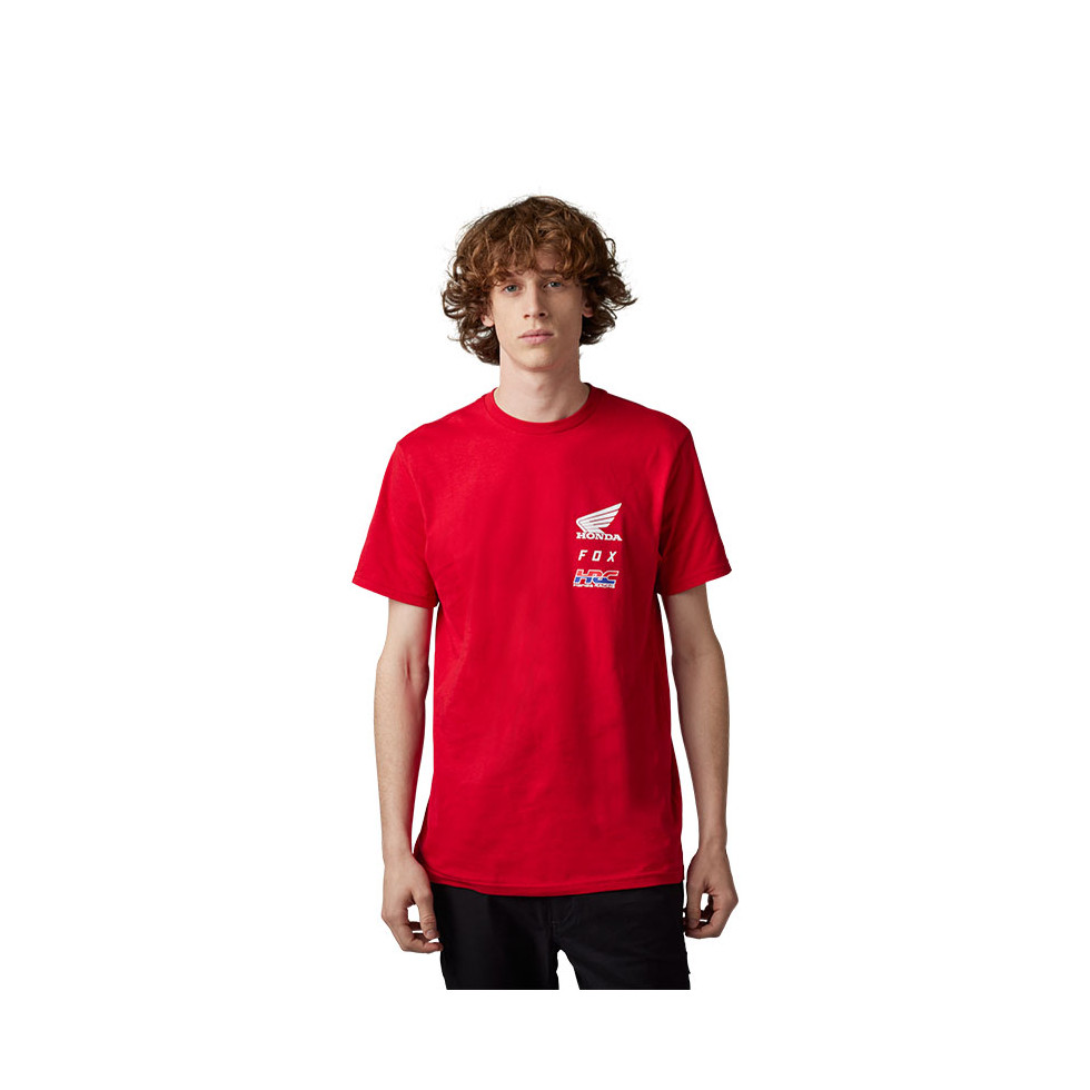 FOX X Honda SS T-Shirt flame red M