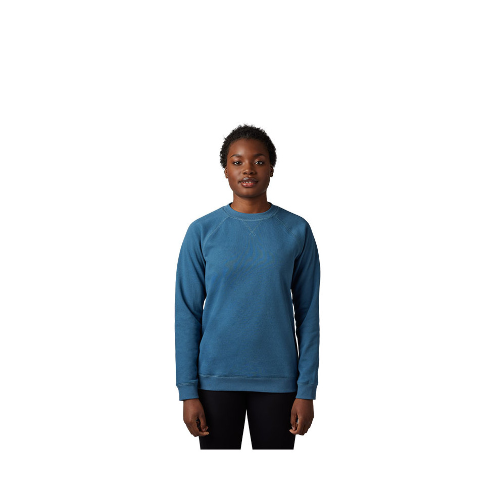 FOX Woman Level Up Crew Fleece dark slate S