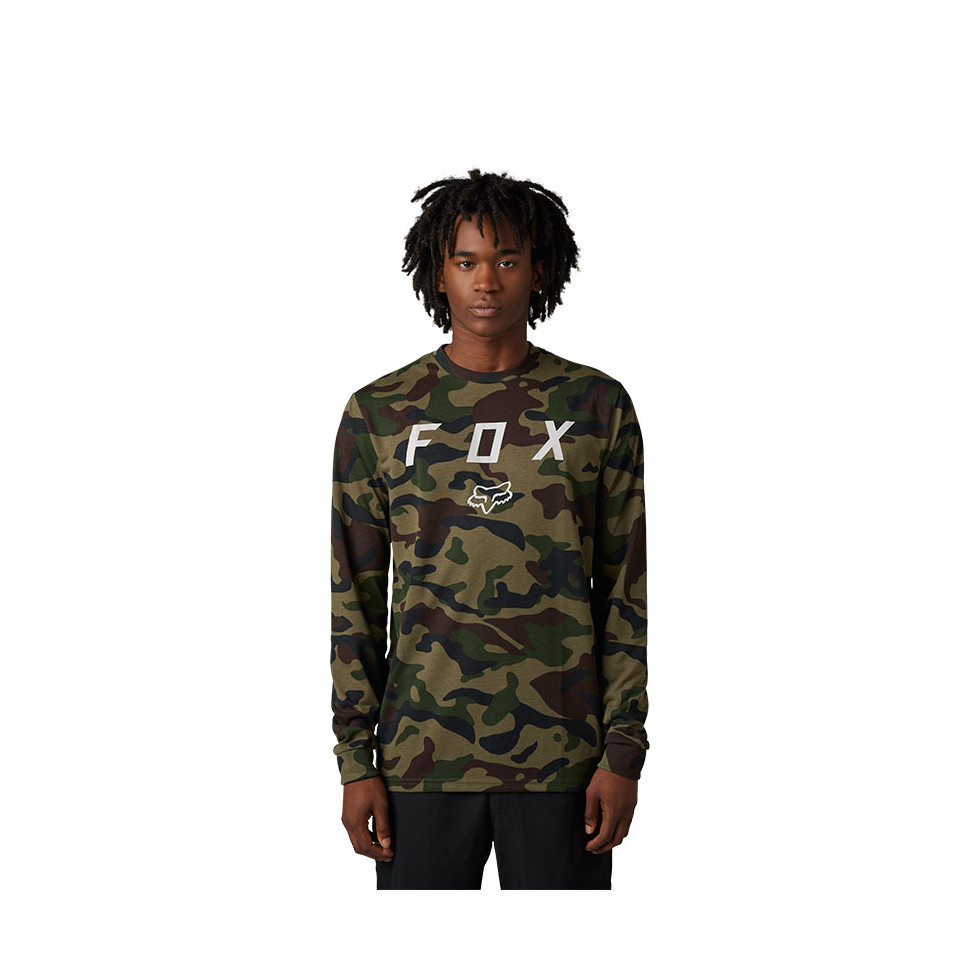 FOX Vzns LS Tech T-Shirt Camo green camo M