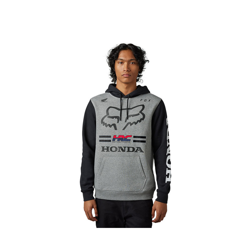 FOX X Honda Pullover Fleece heather graphite S