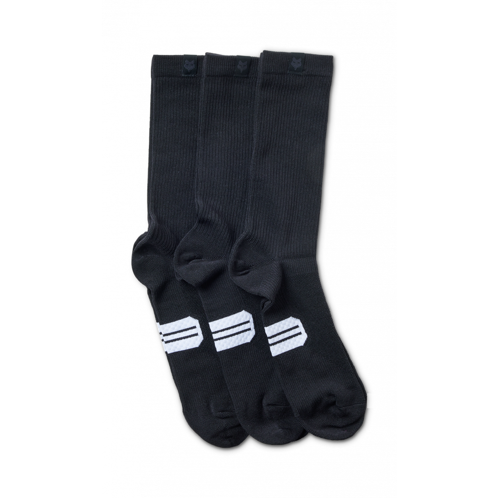 FOX Level Up Crew Sock 3Pk white L/XL
