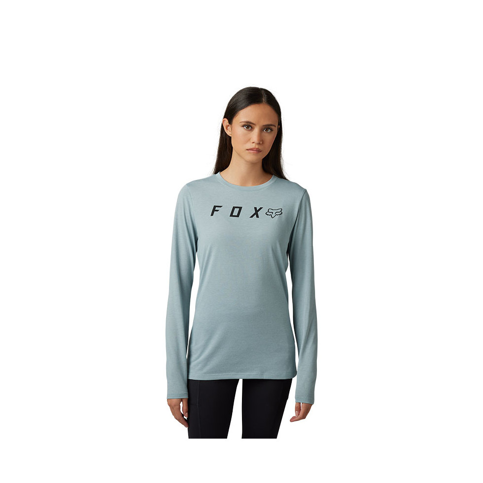 FOX Woman Absolute LS Tech T-Shirt gunmetal S