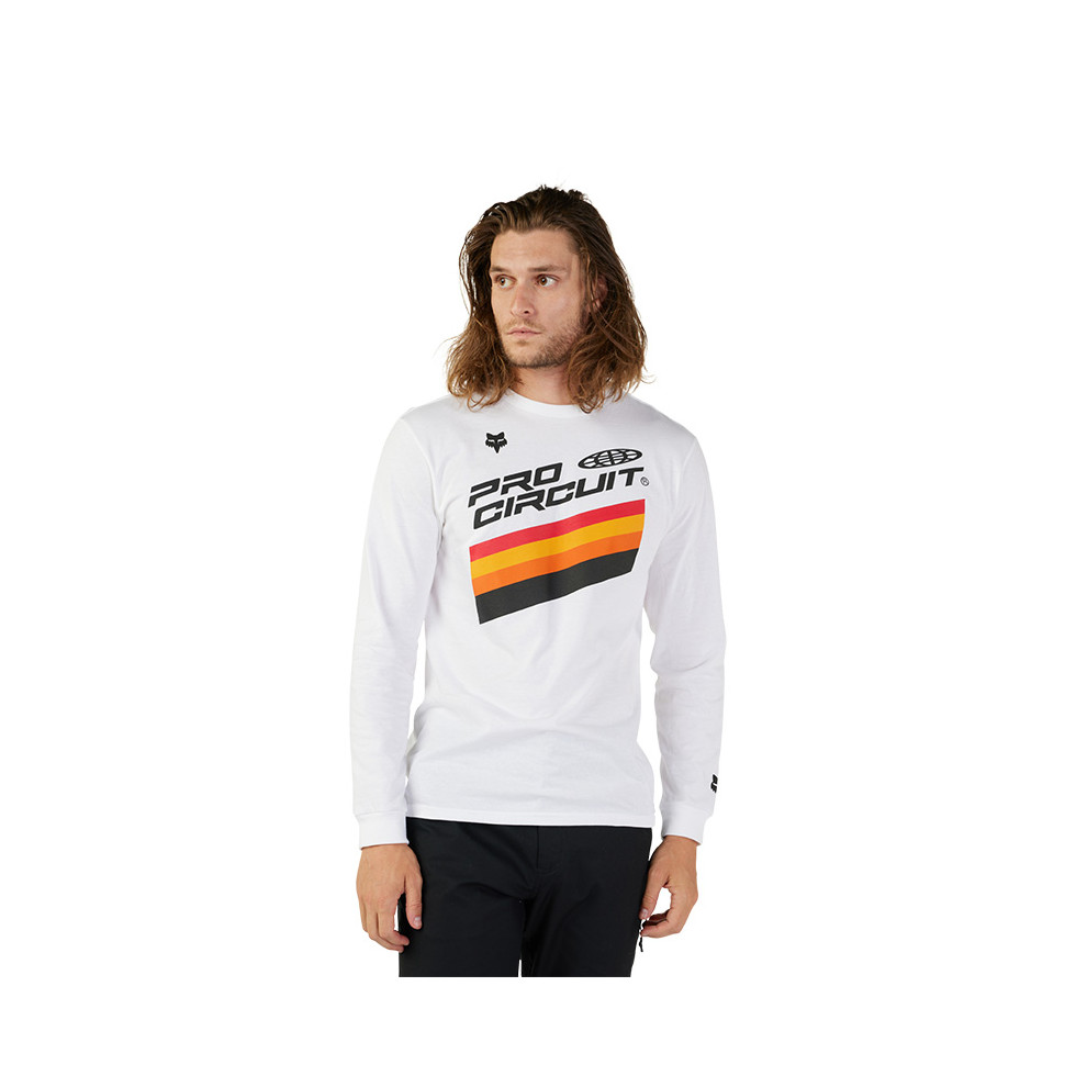 FOX Pro Circuit LS Premium T-Shirt optic white M