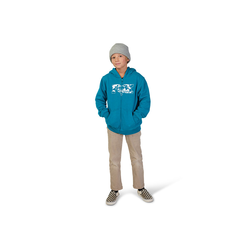 FOX Youth Cienega Sasquatch Fleece Zip maui blue YM