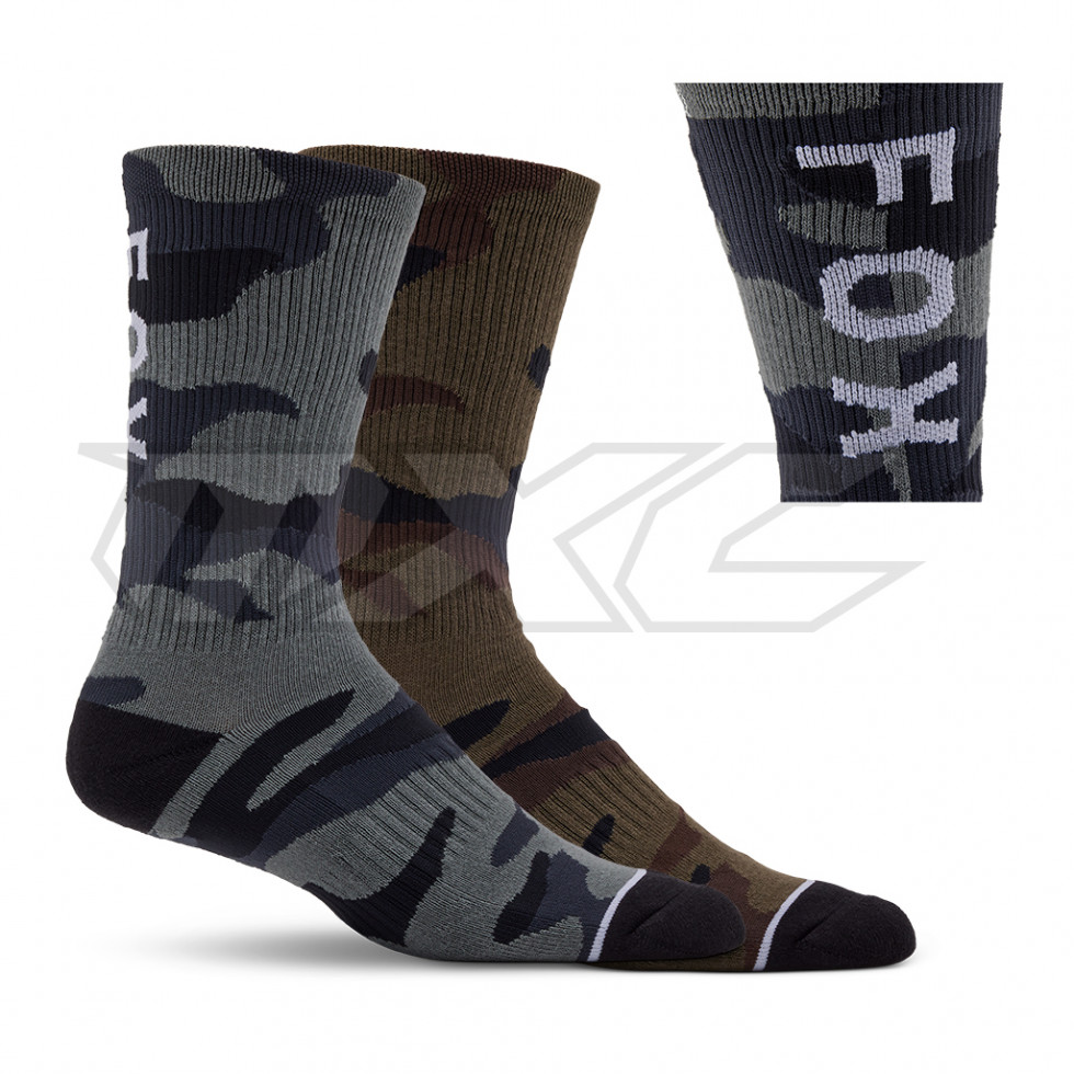 FOX Camo Crew Sock