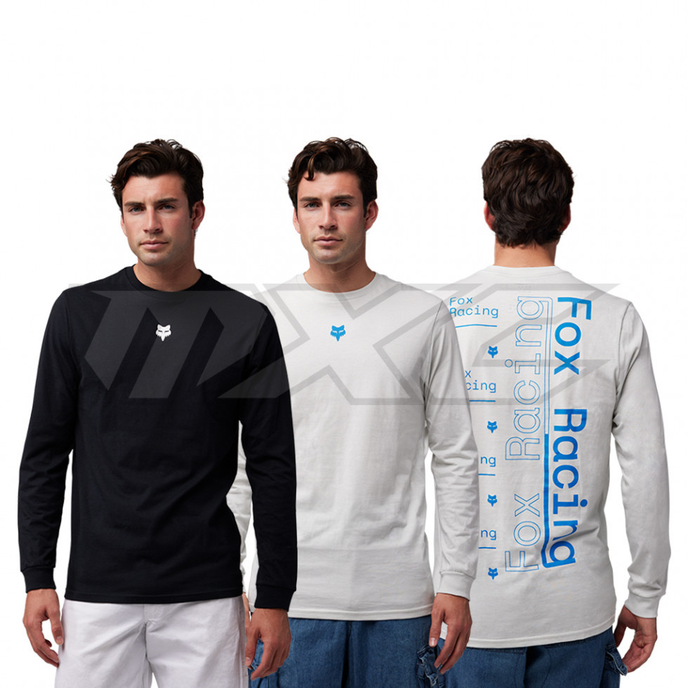 FOX Race Spec LS Premium T-Shirt light grey M