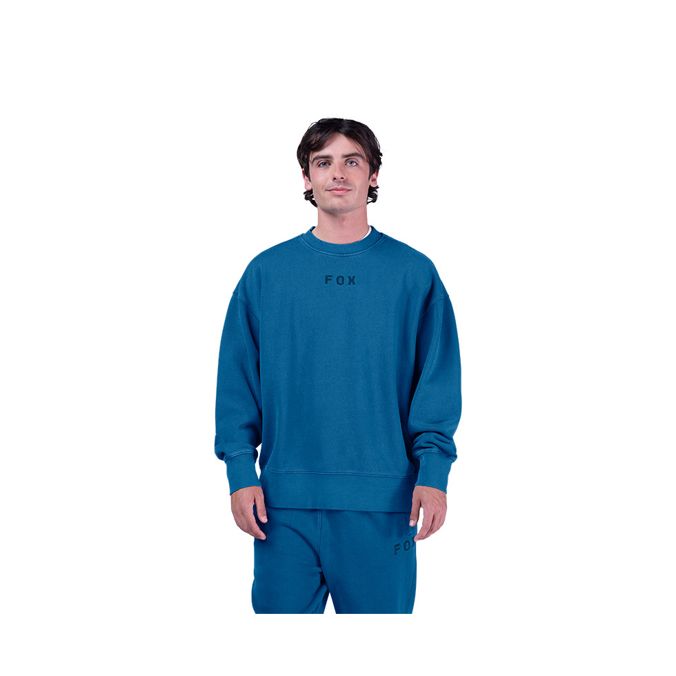 FOX Wordmark Oversized Fleece Crew