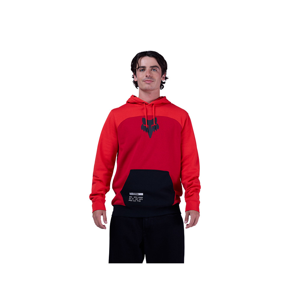 FOX Fracture Paneled Fleece Pullover