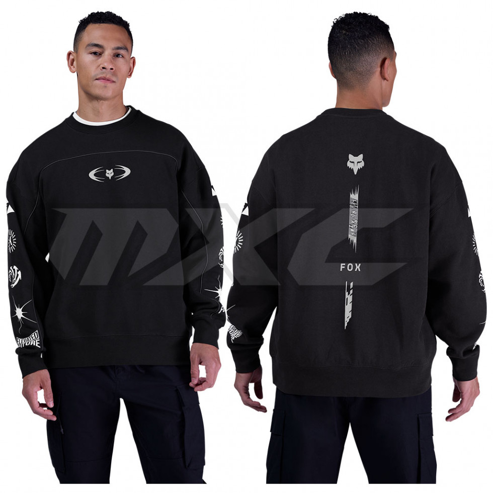 FOX Image Cosmo Oversized Fleece Crew