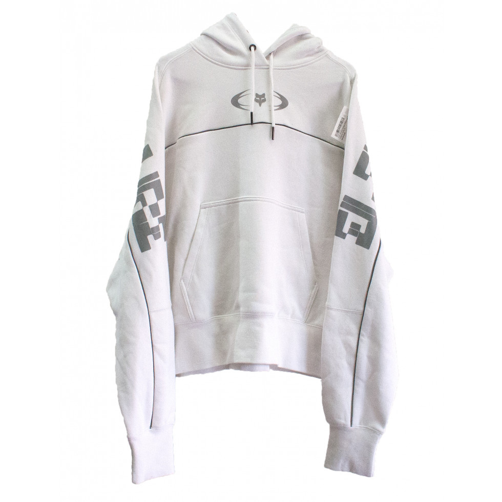 FOX Women Image Cosmo Oversized Fleece Pullover white S