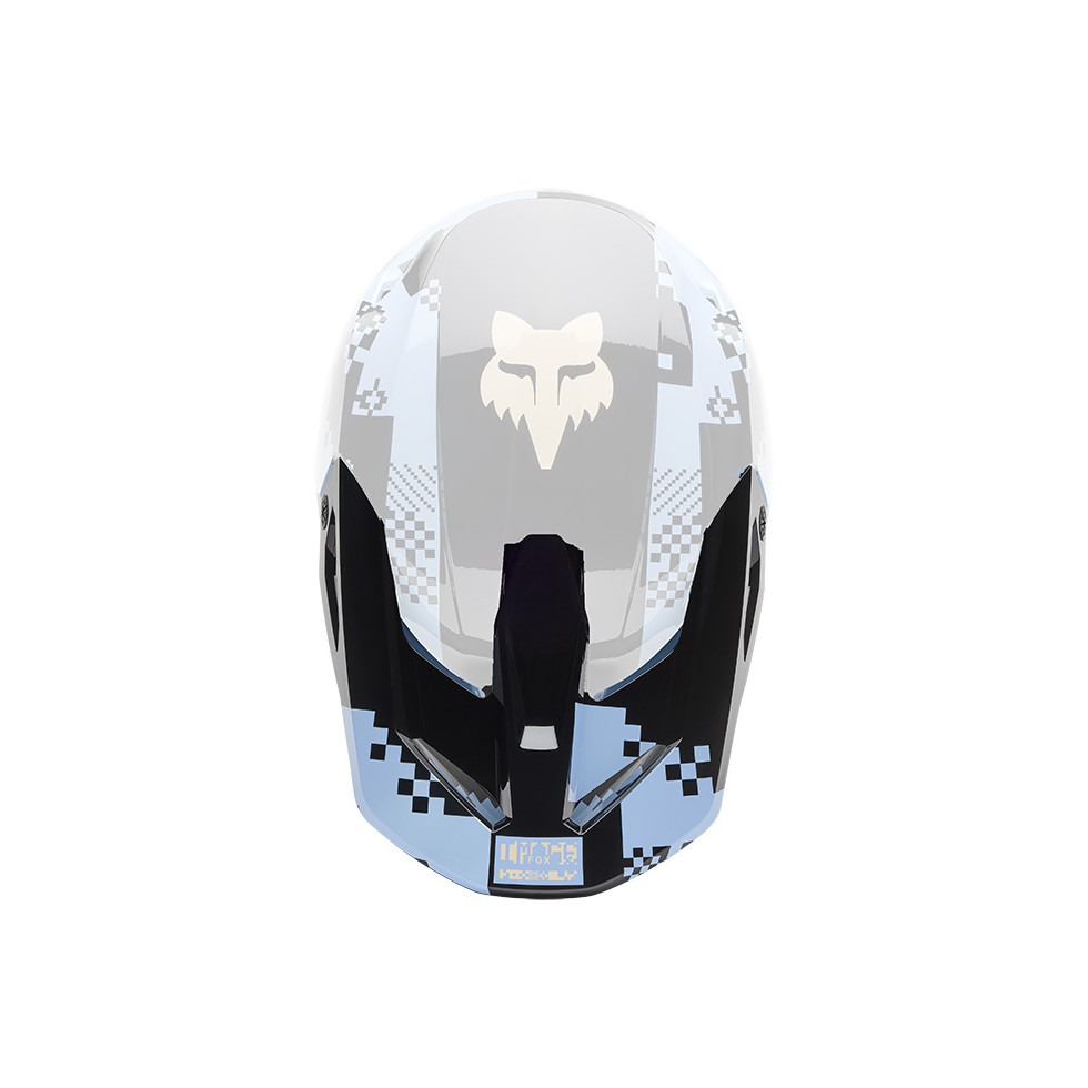 FOX V1 Helmet Visor - Digi Image