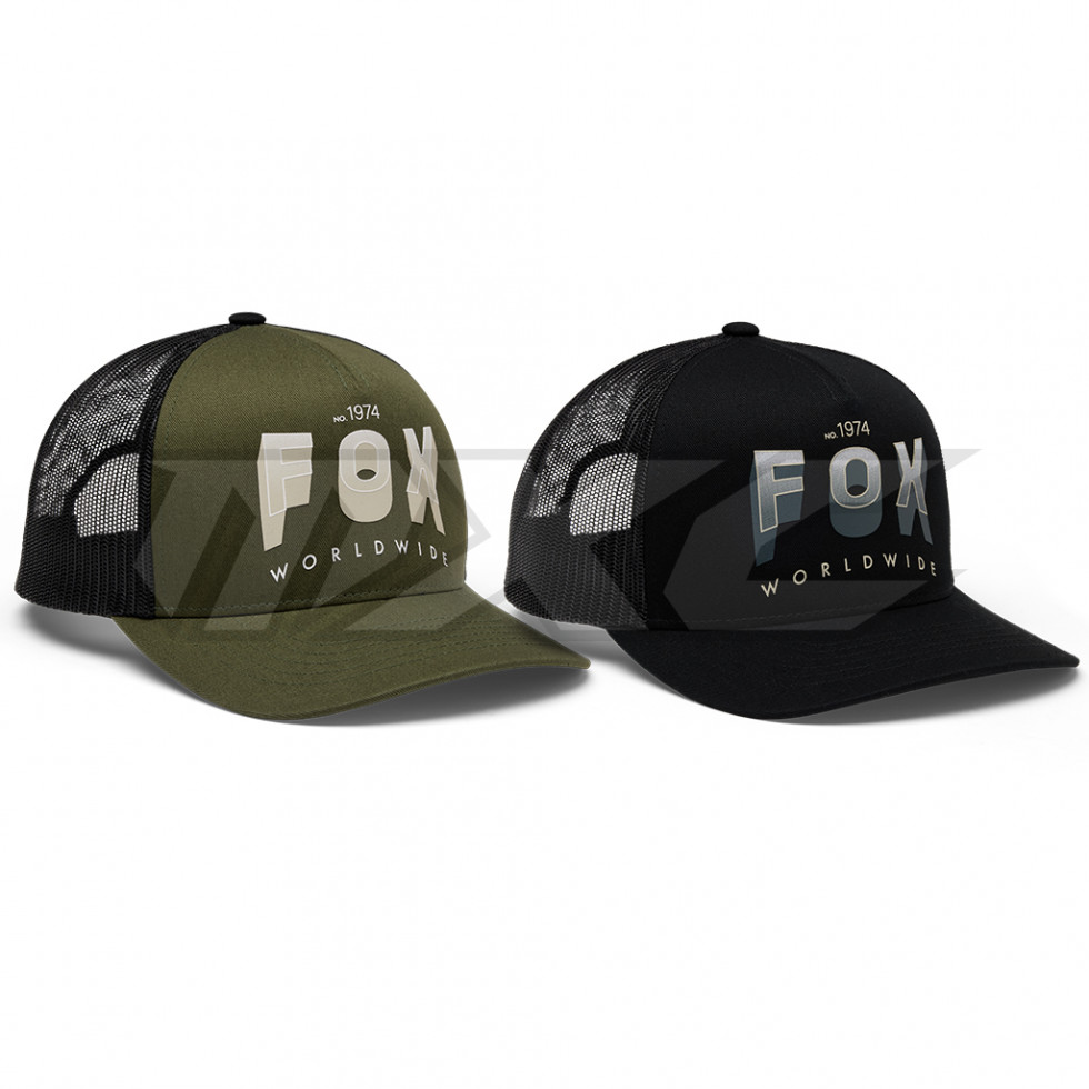 FOX Block Mesh Trucker Hat