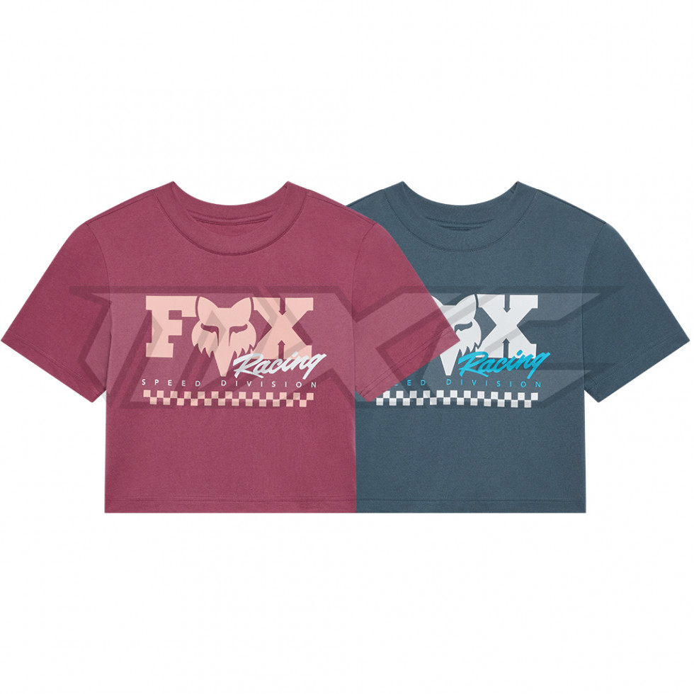 FOX Women Checker SS Baby T-Shirt