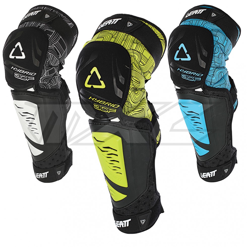 Leatt Knee & Shin Guard 3DF Hybrid EXT im Motocross Enduro Shop MXC GmbH