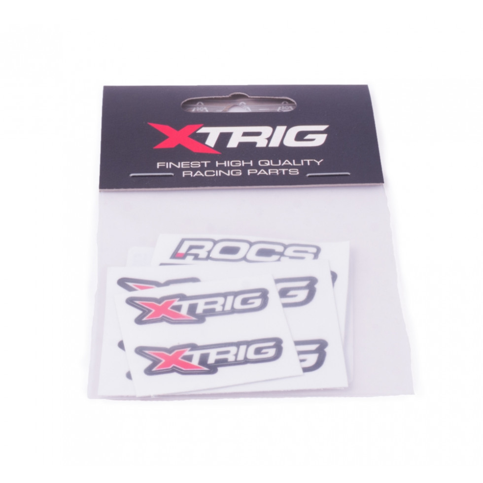 Xtrig Aufkleberset ROCS pro Gabelbrücken