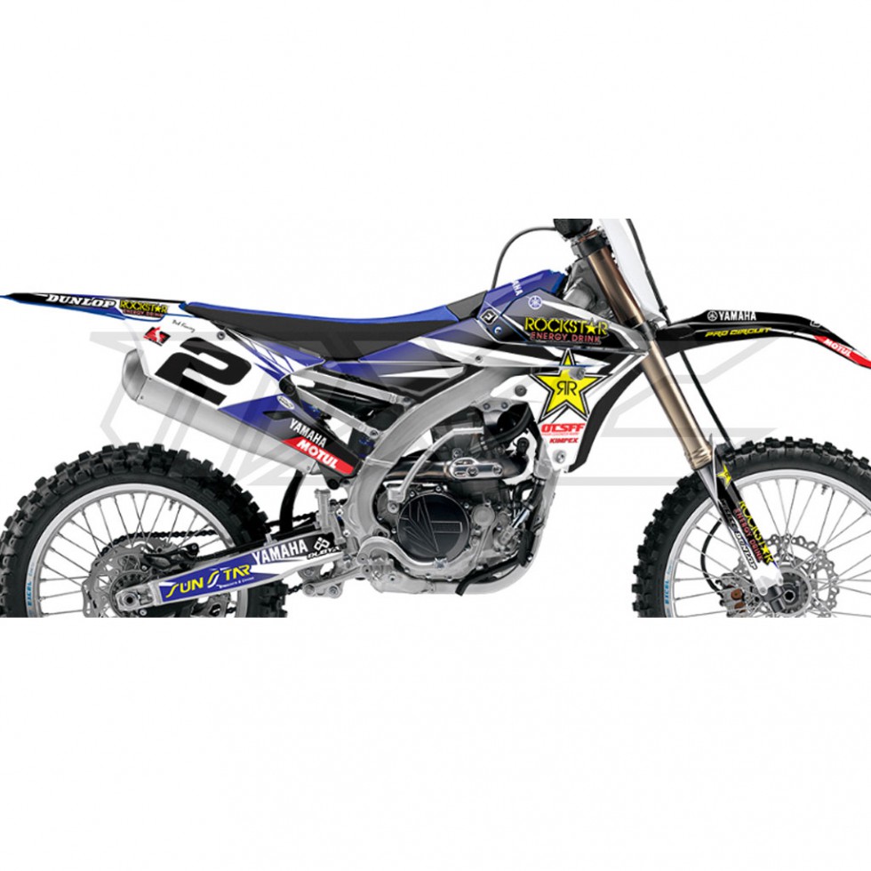 Flu Designs Rockstar Yamaha Racing Team Graphic Kits
