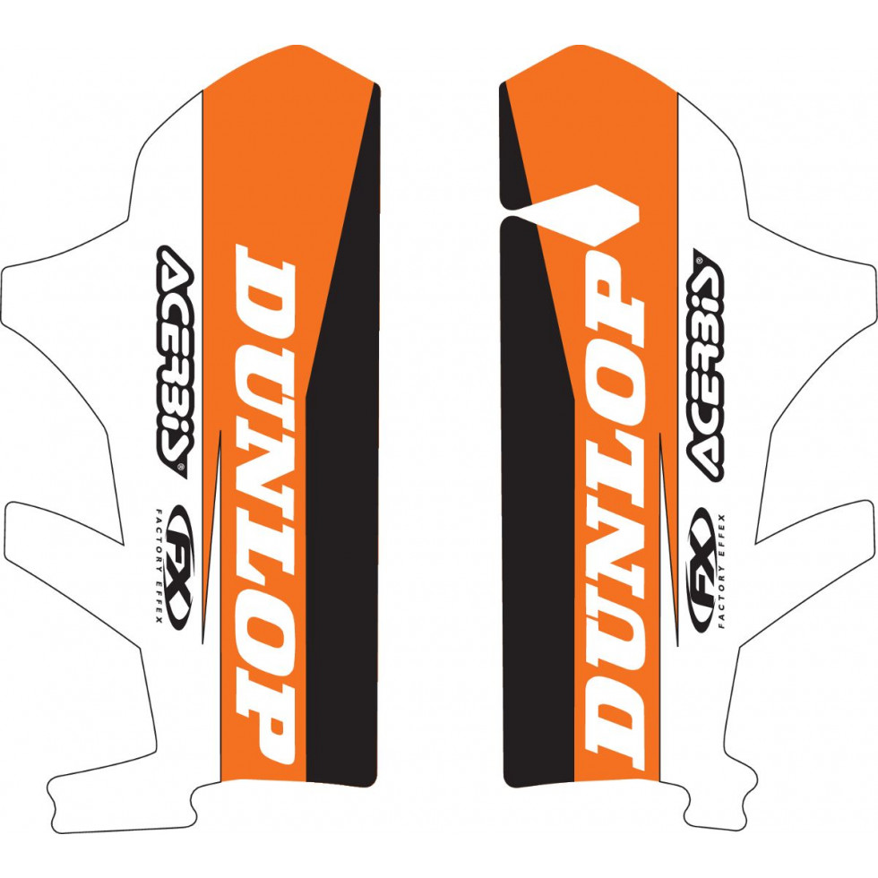 Factory Effex Lower Fork Guard Graphics