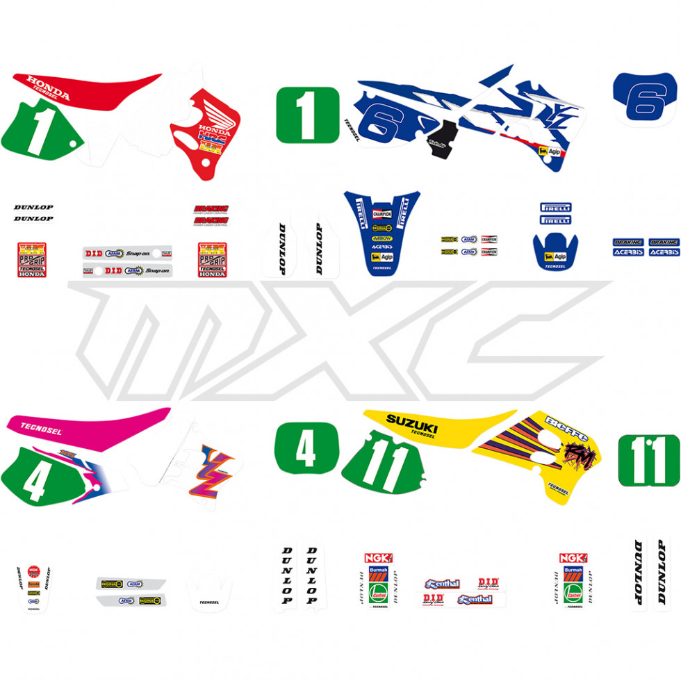 Tecnosel Replica Teamdekorsatz
