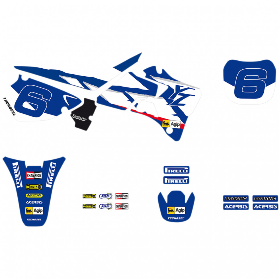 Tecnosel Replica Teamdekorsatz