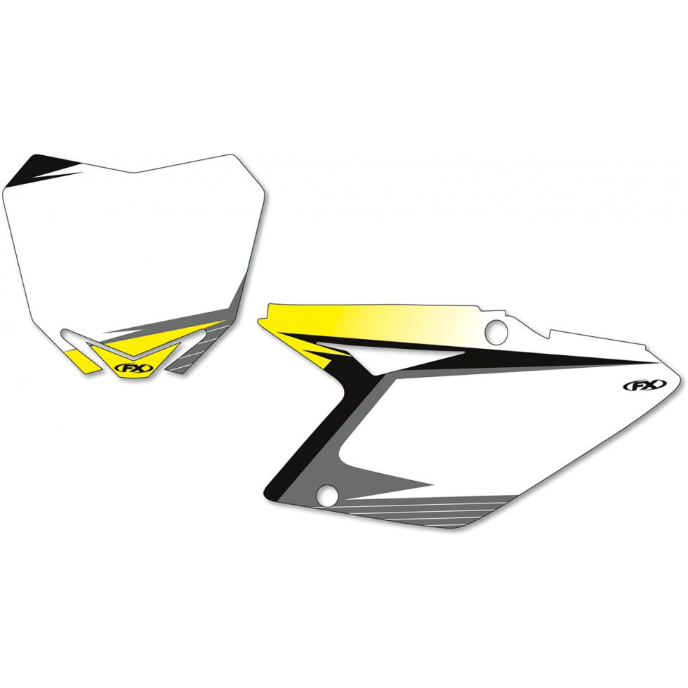 Factory Effex Pre-Cut Graphic Number Plate Kits